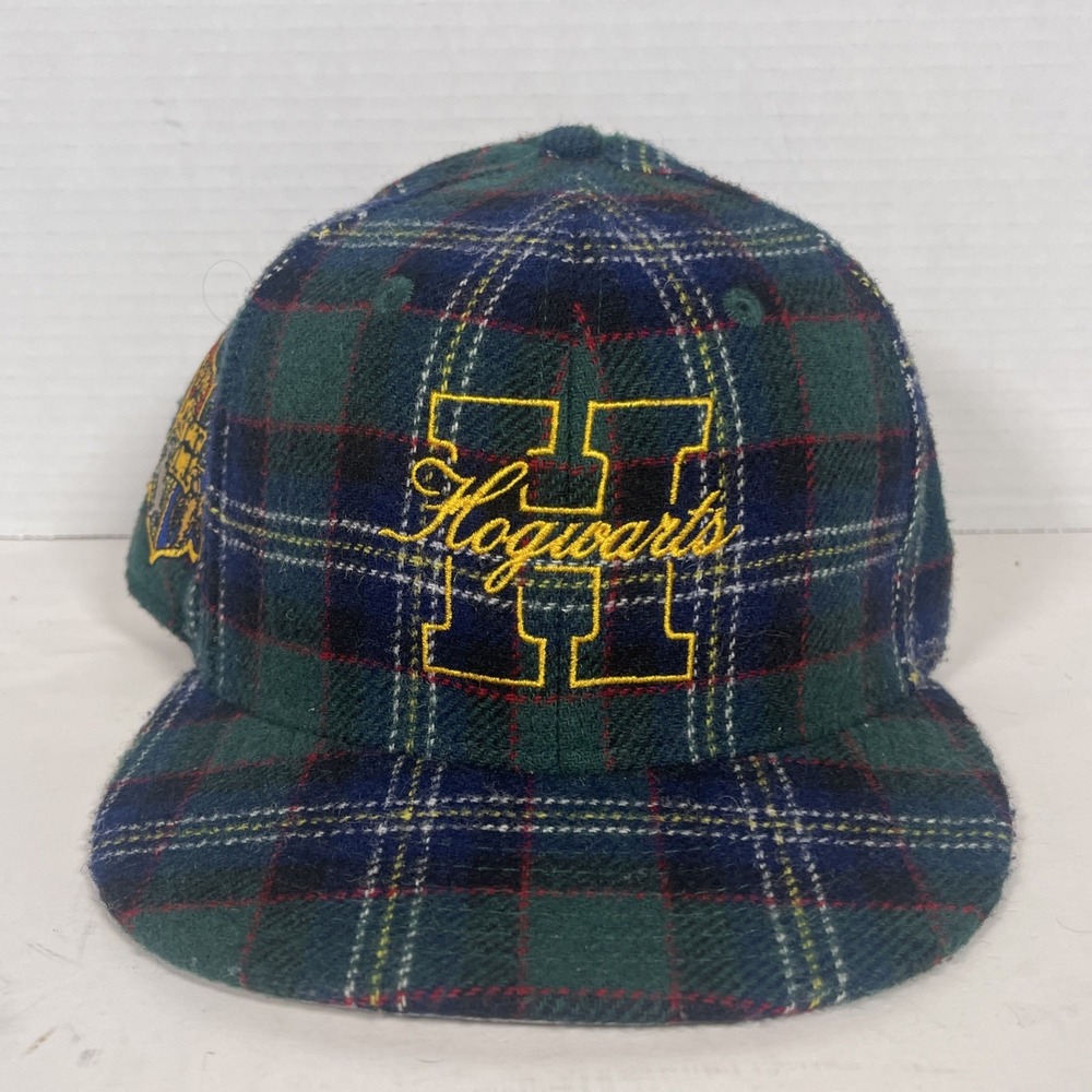 NEW ERA Harry Potter Hogwart's Fitted 59fifty‎ Plaid Size 7